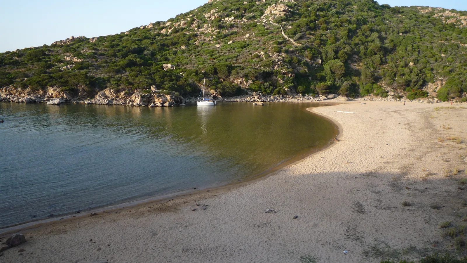 Plage de Belvédère-Campomoro dans le golfe du Valinco